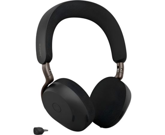 JABRA Evolve3 75, MS, Link390c, Black, WLC Chrg Наушники