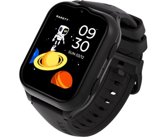 Garett Kids eSIM Black Bērnu Viedpulkstenis Smart-Watch Pulksteņi