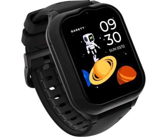 Garett Kids eSIM Black Bērnu Viedpulkstenis Smart-Watch Pulksteņi