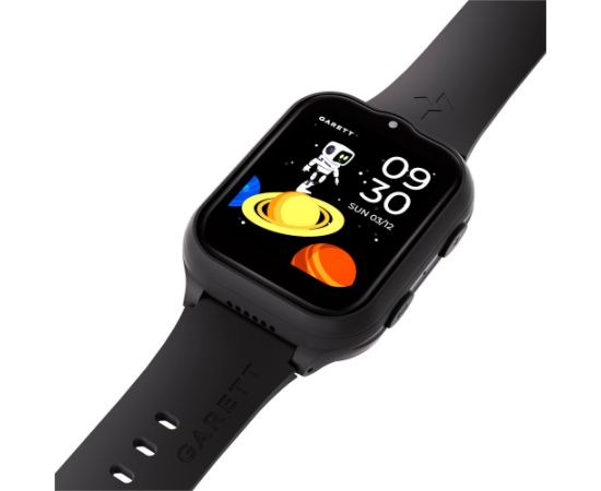 Garett Kids eSIM Black Bērnu Viedpulkstenis Smart-Watch Pulksteņi