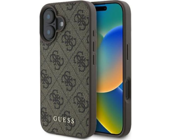 Guess GUHCP16MG4GFBR Aizmugurējais Apvalks Priekš Apple iPhone 16 Plus Neoriģinālie Maciņi