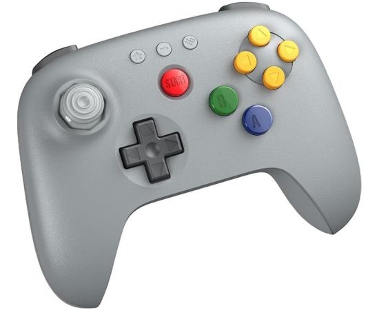 Gamepad 8BitDo PC/SWITCH/SWITCH2 N64 Edition (W) Spēļu kontrolieri
