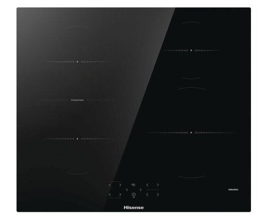 Hisense, width 59.5 cm, black - Built-in induction hob Iebūvējama virsma - Indukcijas