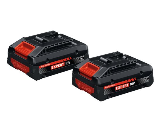 Bosch Professional Expert EXBA18V-40 battery, 2 pieces, black, AMPShare Alliance Jaunumi -Dārzam