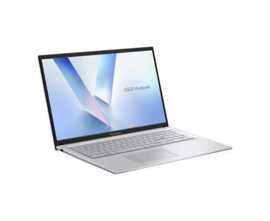 ASUS Vivobook 17 X1704VA-AU1069W Core 5 120U 17.3"FHD IPS-level Panel 60Hz 250nits AG 16GB DDR5 SSD512 Intel Graphics WLAN+BT Cam720p 50WHrs Win11 Cool Silver Portatīvie datori