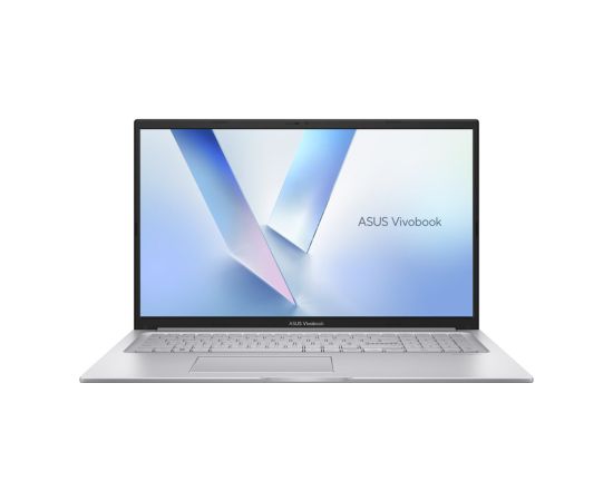 ASUS Vivobook 17 X1704VA-AU1069W Core 5 120U 17.3"FHD IPS-level Panel 60Hz 250nits AG 16GB DDR5 SSD512 Intel Graphics WLAN+BT Cam720p 50WHrs Win11 Cool Silver Portatīvie datori