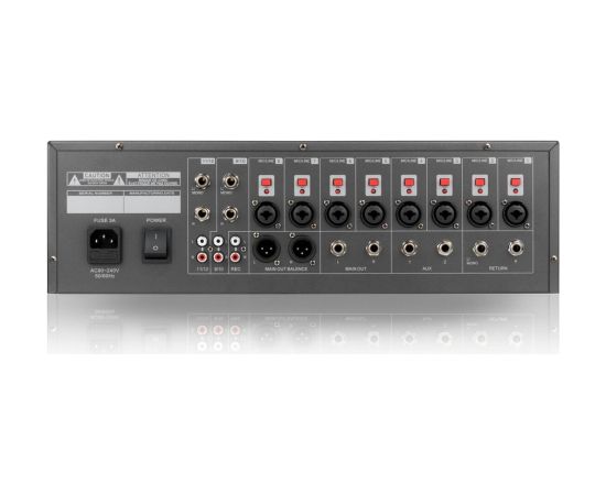 Dna Professional RM12 FX - Mikser analogowy z Bluetooth DSP EQ MP3 Phantom, 12 kanałów DJ tehnika