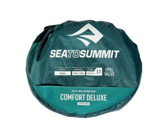 Mata samopompująca SEA TO SUMMIT Comfort Deluxe Mat Rain Forest Надувные кровати и матрасы, Подушки