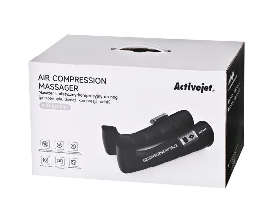 Activejet ACM-PLUS-A1 S lymphatic compression massager for legs Красота и здоровье 
