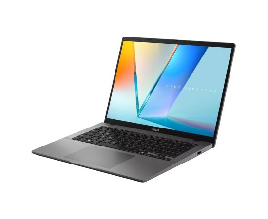 ASUS Vivobook S14 M3407GA-SF012W Ryzen AI 7 445 14.0"WUXGA 60Hz 300nits AG 16GB DDR5 SSD512 Radeon Graphics WLAN+BT Cam FHD 70WHrs Win11 Matte Gray Portatīvie datori