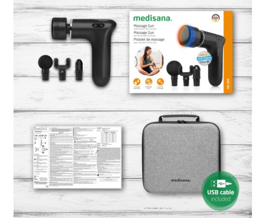Medisana MG 560 Hot&Cold pistol massager Красота и здоровье 