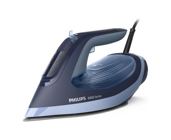Philips 6000 series DST6120/20 iron Steam iron SteamGlide Plus soleplate 2600 W Blue Утюги и системы