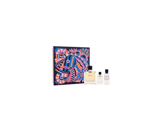 Terre d´Hermes Dárková sada parfum 75 ml, balzám po holení 40 ml a miniaturka 12,5 ml 75ml Dāvanu komplekti