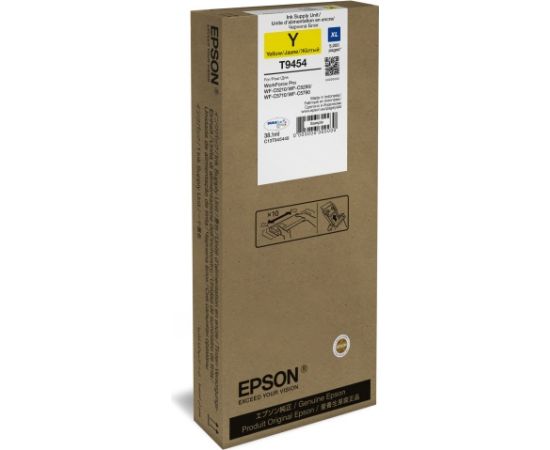 Epson T9454 XL (C13T945440) Ink Cartridge, Yellow (EX.2028 years) (SPEC) Tintes printeru izejmateriāli