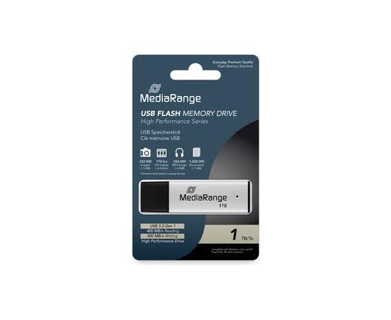 MEMORY DRIVE FLASH USB3.2 1TB/MR1905-1 MEDIARANGE USB карты памяти (Flash)