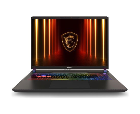 Notebook MSI Vector 16 HX AI A2XWHG CPU Intel Core Ultra 7 255HX 16 " 2560 x 1600 pixels RAM 32 GB DDR5-SDRAM SSD 1000 GB Discrete graphics NVIDIA GeForce RTX 5070 Ti 12 GB On-board graphics Yes Numeric keypad Yes OS installed Windows 11 Home Colour Grey  Portatīvie datori