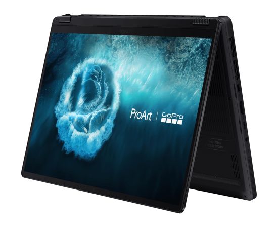 Notebook ASUS ProArt HN7306EAC-LX041X GoPro Edition Copilot+ PC CPU AMD RyzenT AI Max+ 395 3 GHz 13.3 " 2880 x 1800 pixels Yes RAM 128 GB LPDDR5x-SDRAM SSD 1000 GB On-board graphics Yes OS installed Windows 11 Pro Colour Black Weight 1.39 kg 90NB17X2-M002 Ноутбуки