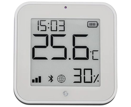 ZigBee Shelly BLU H&T ZB Temperature and Humidity Sensor (White) Viedie Sensori