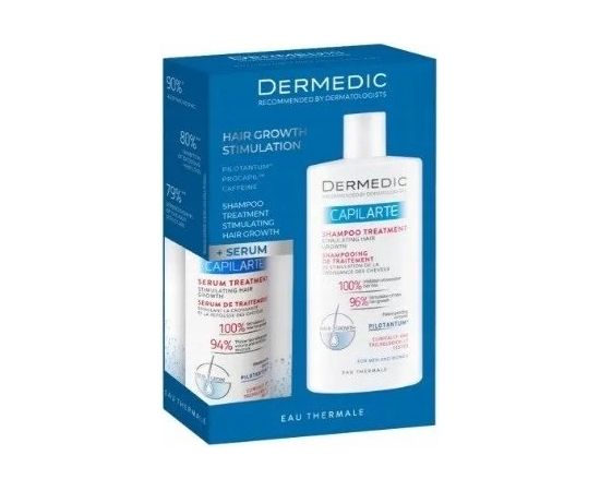 DERMEDIC_SET Hair Growth Stimulation szampon do włosów 300ml + serum do włosów 150ml Духи и косметика
