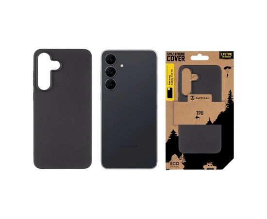 Tactical TPU Cover Aizsargapvalks priekš Samsung Galaxy S25 FE / melns Neoriģinālie Maciņi