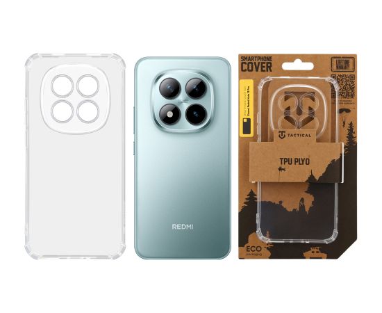 Tactical TPU Plyo Cover Aizsargapvalks priekš Xiaomi Redmi Note 15 Pro 5G / caurspīdīgs Neoriģinālie Maciņi