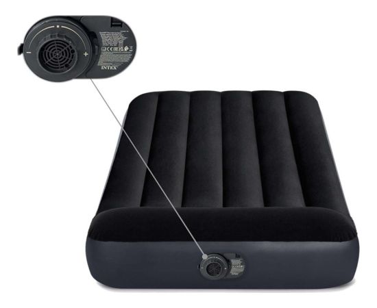 Piepūšamais matracis guļamvieta 191x99 cm vienguļamā gulta INTEX 64146ND Надувные кровати и матрасы, Подушки
