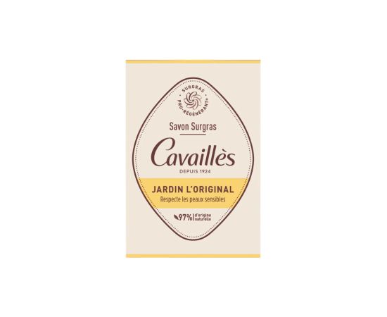 Roge Cavailles, Jardin L'Original, Regenerating, Soap Bar, 100 g Šķidrās ziepes / ziepes