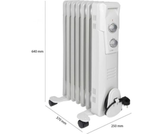 Electric oil filled radiator Clatronic Воздухонагреватели