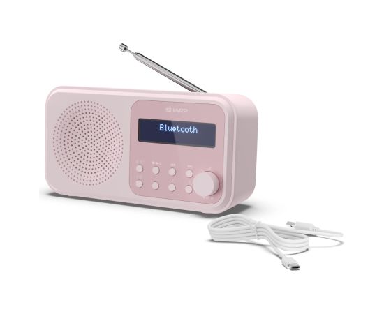 Sharp Tokyo Digital Radio DR-P420(PK) Bluetooth Pink Portable Wireless connection Bezvadu skaļruņi
