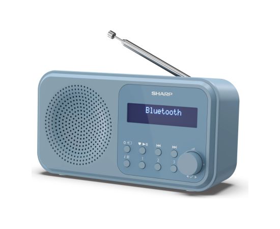 Sharp Tokyo Digital Radio DR-P420(BL) Bluetooth Blue Portable Wireless connection Bezvadu skaļruņi