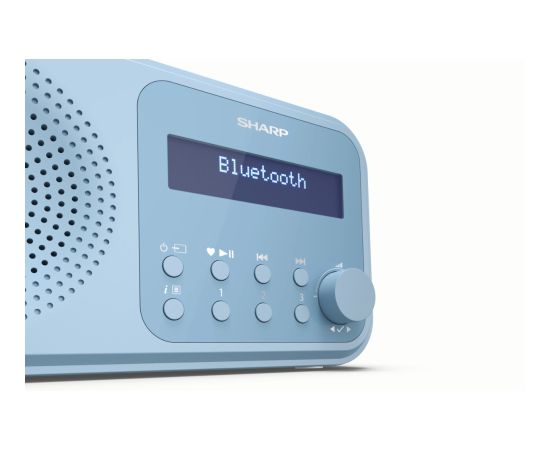 Sharp Tokyo Digital Radio DR-P420(BL) Bluetooth Blue Portable Wireless connection Bezvadu skaļruņi