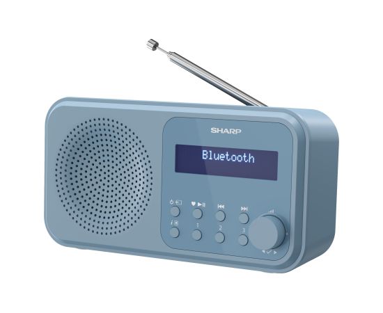 Sharp Tokyo Digital Radio DR-P420(BL) Bluetooth Blue Portable Wireless connection Bezvadu skaļruņi