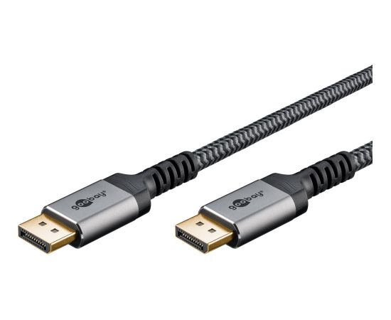 Goobay DisplayPort Cable 2.0/2.1, 80 Gbit/s 75685 DisplayPort to  DisplayPort Дата USB-кабели