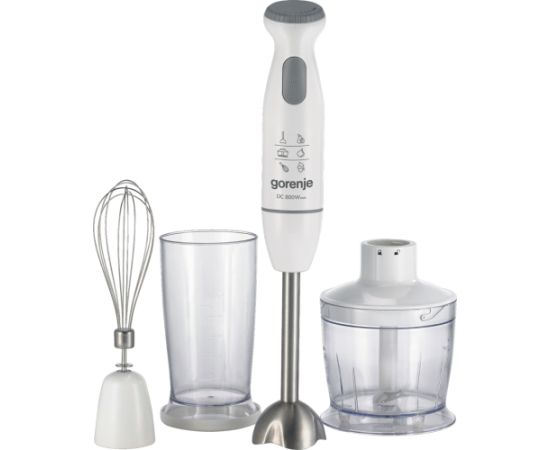 Gorenje HBC804QW Hand Blender 800W Jar 0.5L White Blenderi un Chopperi