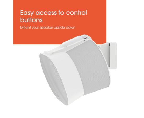 Vogels Wall mount Speaker Wall Mount for Sonos Era 300 Tilt, rotate Maximum weight (capacity) 7 kg White Крепления для телевизоров