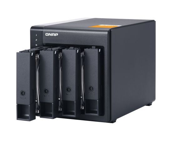 QNAP High-performance Desktop SATA 6Gbps JBOD Storage Enclosure TL-D400S Black Korpusi ārējiem HDD, SSD