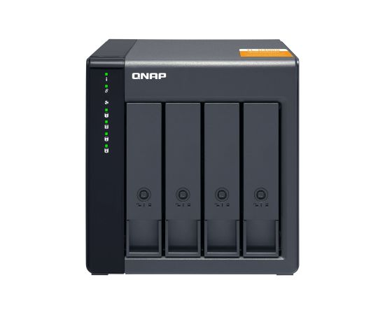 QNAP High-performance Desktop SATA 6Gbps JBOD Storage Enclosure TL-D400S Black Korpusi ārējiem HDD, SSD