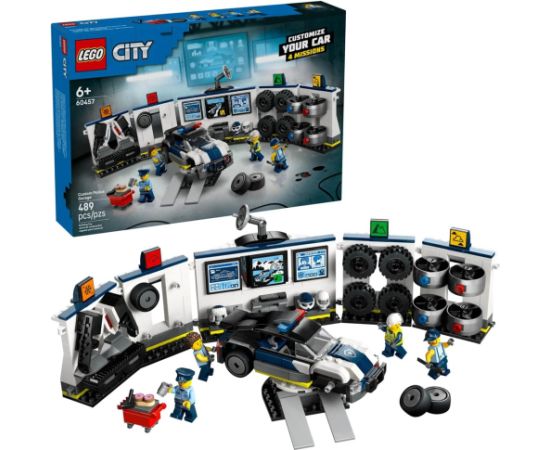 LEGO CITY 60457 Custom Police Car Garage Jaunumi, Bērnu preces