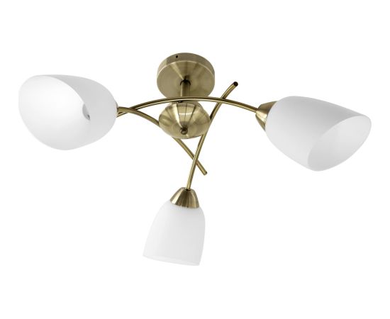 Activejet Classic ceiling chandelier pendant lamp NIKITA Patina triple 3xE27 for living room Modernās lampas