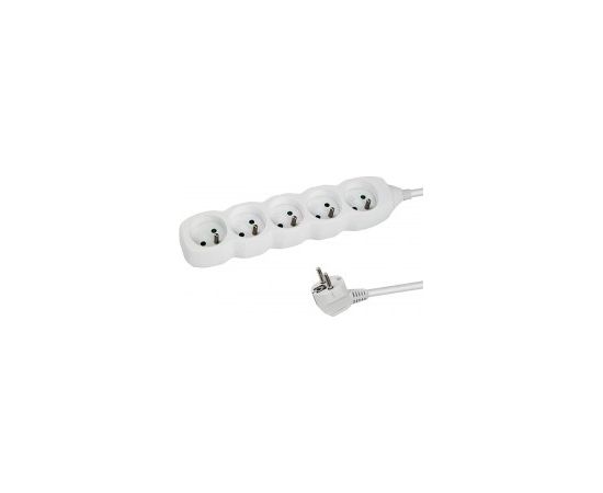 Esperanza ELK207W power extension 1.5 m 5 AC outlet(s) Indoor White Strāvas pagarinātāji