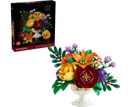 LEGO BOTANICALS 10345 Flower Arrangement Jaunumi, Bērnu preces