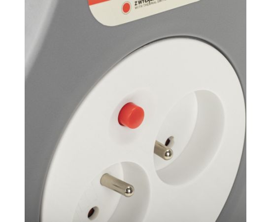 Montis Przedłużacz domowy zwijany 10m MT189 2 AC outlet(s) Strāvas pagarinātāji