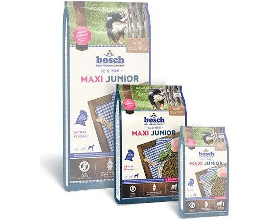Bosch MAXI JUNIOR 3 kg Puppy Poultry Suņu barība