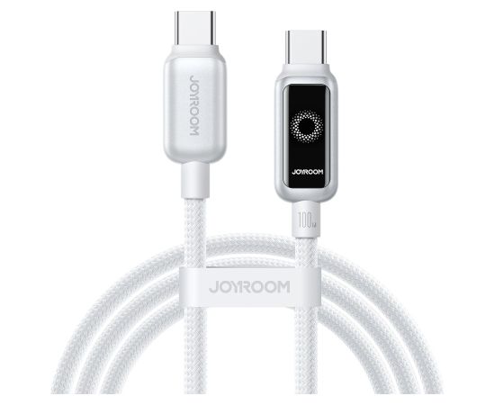 USB кабель Joyroom S-A55 USB-C to USB-C 100W 1.2m белый Дата USB-кабели