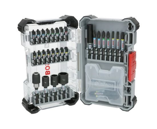 Skrūvgriežu uzgaļu komplekts Bosch 2608521U76; 33 gab. Аксессуары для дрелей