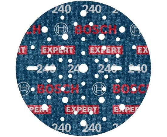 Smilšpapīrs ekscentra slīpmašīnai Bosch 2608902445; 150 mm; P240; 6 gab. Различные диски