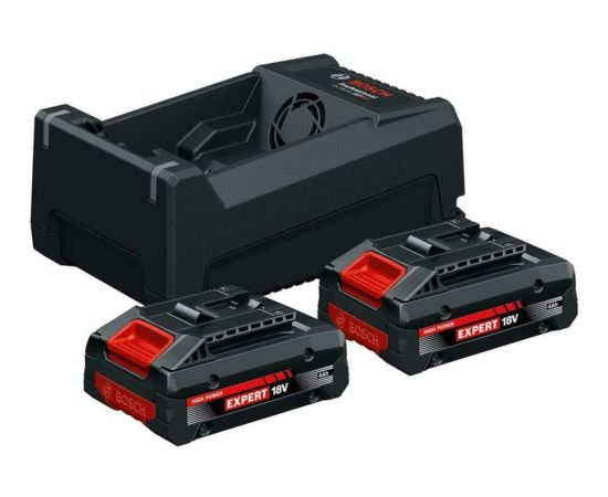 Piederumu komplekts Bosch 1600A0373J; 18 V; 2x4,0 Ah akum. Аккумуляторы