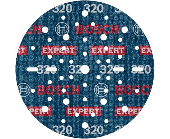 Smilšpapīrs ekscentra slīpmašīnai Bosch 2608902446; 150 mm; P320; 6 gab. Различные диски