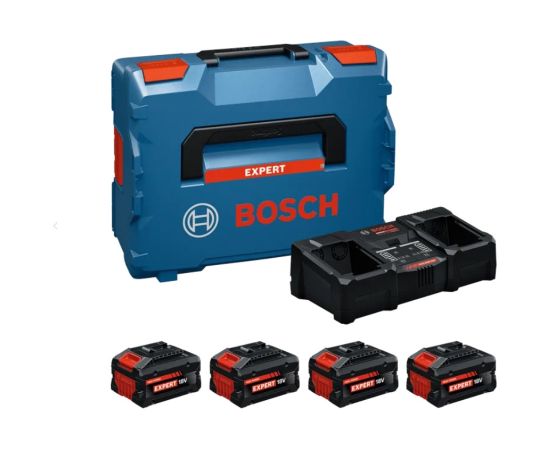 Piederumu komplekts Bosch 1600A0373Y; 18 V; 2x5,5/8,0 Ah; Li-ion Аккумуляторы