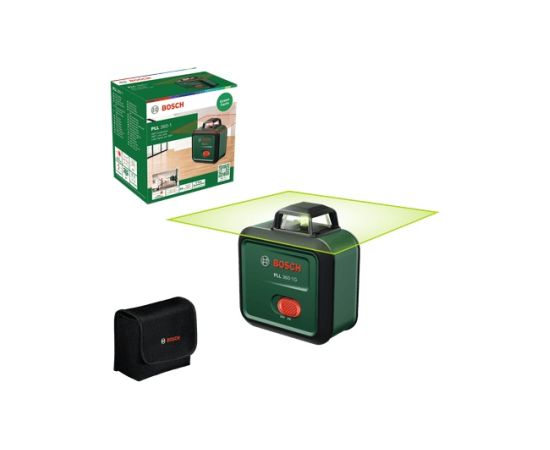 Lāzera nivelieris Bosch PLL 360-1G; 3,6 V; 1x2,0 Ah akum. Mērinstrumenti, Attāluma un līmeņa mērītāji